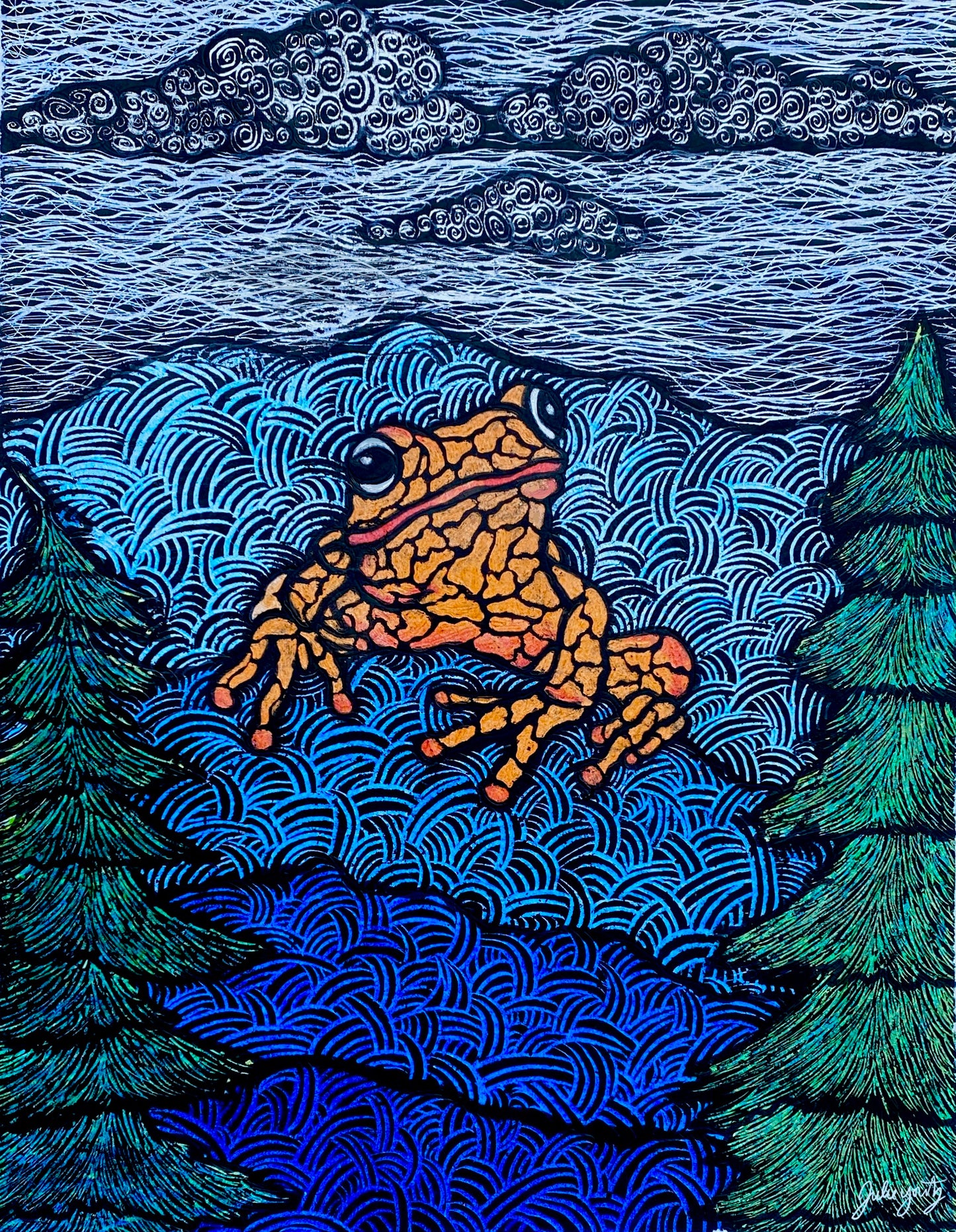 Frog Mountain print